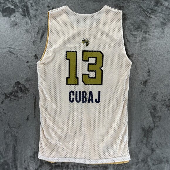 Epic Sports Reversible Basketball Jersey Men S Georgia Tech Yellow Jackets #13 - Picture 2 of 8